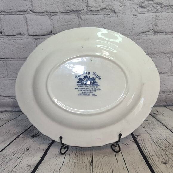 Vintage W.H Grindley Country Style Oval Serving Platter - Picture 2 of 5